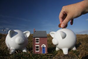 Putting away savings for a home